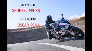 METZELER SPORTEC M9 RR Para la carretera y el circuito  Prueba opinión y review en español [upl. by Atsyrk]