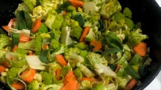 SALTEADO DE VERDURAS come saludable toda la semana  SAUTEED VEGETABLES [upl. by Vicki]