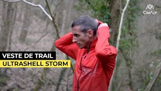 CIMALP®  Veste de trail imperméable avec membrane UltraShell STORM [upl. by Dirtsa]