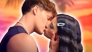 Tik Tok stars Noah Beck and Dixie DAmelio KISS again in new music video  Dixies SURPRISE collab [upl. by Ahsiele]