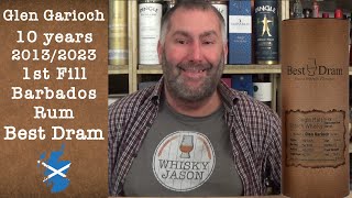 Glen Garioch aged 10 years 20132023 1st Fill FRC Flensburg Rum Company Barbados Rum Best Dram [upl. by Coad]