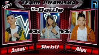 Coach Prabisha  Arnav Vs Shristi Vs Alex  The Voice Kids Nepal 2023 [upl. by Attiuqahs]