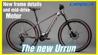 First look The new Orbea Urrun  long range hardtail eMTB with shimanos latest middrive motor [upl. by Raffin]