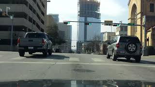 Congress Avenue Bridge Austin TX southbound [upl. by Philly230]