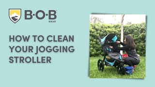 How To Clean Your BOB Gear Jogging Stroller [upl. by Eseerehc898]