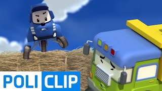 Posty No Korean  Robocar Poli Clips [upl. by Ordnasela]