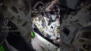 2014 Ford Edge 35 v6 water pump replacement and timing components [upl. by Sorac]