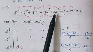 Routh Stability Criteria Problem no 8 PART1 [upl. by Enaoj]