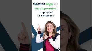 Sage 100 Gestion Commerciale  Dupliquer un document [upl. by Fergus]