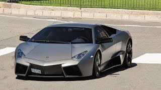 Lamborghini Reventon Driving Sound [upl. by Annoed454]