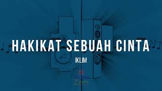 Iklim  Hakikat Sebuah Cinta low key  Karaoke [upl. by Aivatco187]