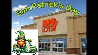 Big Lots Decoración para San PatrickBig Lots Decoration for St Patrick [upl. by Ydderf]