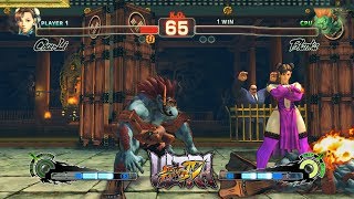 Ultra Street Fighter IV Chun Li vs Blanka PC Mod [upl. by Uchish992]