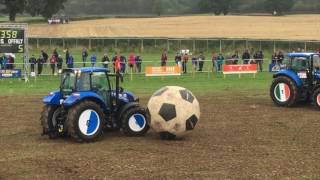 Tractor Football at The National Ploughing Championships [upl. by Ileak]