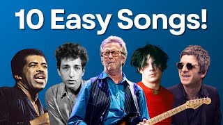 10 Iconic amp Easy Guitar Songs for Beginners at multiple levels [upl. by Juster]