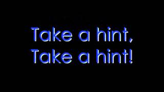 Take A Hint Lyric Video [upl. by Proulx]