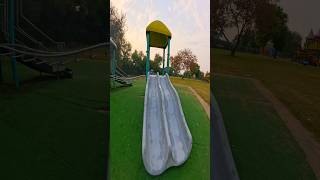 Playground Parkour Sliding amp Climbing PoV shorts shortsviral shortsfeed [upl. by Otrevlig]