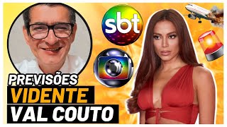 🔮 IMPACTANTE I PREVISÕES DO VIDENTE VAL COUTO I 1611 24 videntevalcouto anitta redeglobo [upl. by Leuqim]