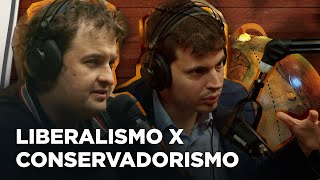 LIBERALISMO X CONSERVADORISMO  Conversa Paralela Paulo Kogos e Guilherme Freire [upl. by Keavy]