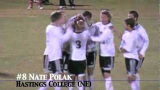 2010 NAIA Mens Soccer Hastings College Highlights [upl. by Hayn]