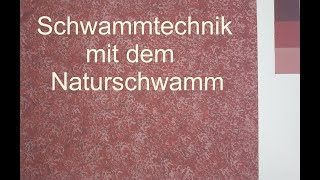 Walter schwammelt einfach Naturschwammtechnik [upl. by Ciaphus36]