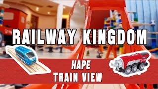 Train View  Hape Railway Kingdom E4  Hapetoys [upl. by Gadmon]