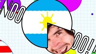 ARGENTINA ME QUIERE COMER  Agario  JuegaGerman [upl. by Elwina]