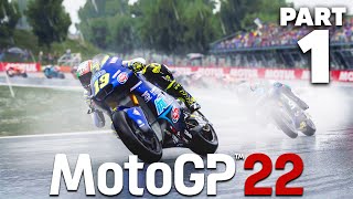 MotoGP 22 Career Mode Gameplay Walkthrough Part 1  TestingNew Team [upl. by Giuditta]