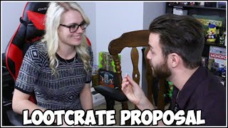 ShadyPenguinns Proposal via HIDDEN RING IN DECEMBER LOOTCRATE [upl. by Keverian]