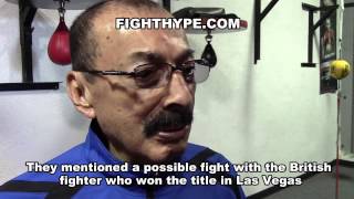 NACHO BERISTAIN GIVES UPDATE ON JUAN MANUEL MARQUEZ KNEE INJURY TALKS KELL BROOK CLASH [upl. by Lasko]