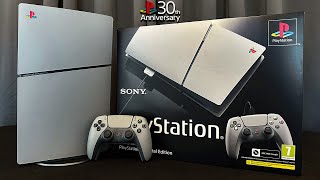 Unboxing The 30th Anniversary PLAYSTATION 5 Slim [upl. by Dawes]