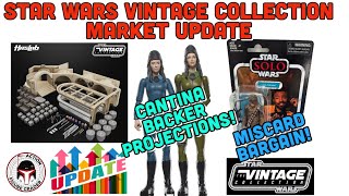 Star Wars The Vintage Collection Price Guide  Haslab Cantina Projected Totals  Miscard Sale [upl. by Quitt]