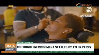 Gh 🇬🇭 artists Kofi Nti and Ofori Amponsah receive compensation from Tyler Perry copyrightfree [upl. by Jemmie]