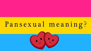 Pansexual Meaning [upl. by Yemorej]