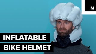 This Inflatable Helmet is Perfect for Bicyclists [upl. by Byers223]