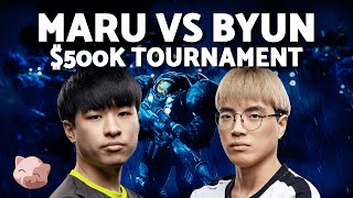 MARU vs BYUN Quarter Finals  500000 IEM Katowice Bo5 tvT  StarCraft 2 [upl. by Nyladnar]