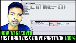 How to recover missing hard disk partition without loosing data  Lost Partition After Format FIXED [upl. by Adnovahs]