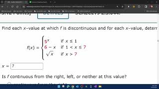 Calculus 1  HW2 Q8  25044  WebAssign [upl. by Assirat]