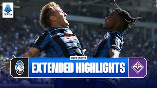 Atalanta vs Fiorentina Extended Highlights  Serie A  CBS Sports Golazo [upl. by Wyatan645]