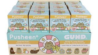 Pusheen Surprise Plush Blind Boxes Series 10 Lazy Summer Full Case Unboxing Opening Entire Case [upl. by Hurlow897]