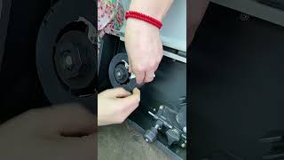 mustsee for beginners disassembling the wire reel for gasless welding [upl. by Dorcy]