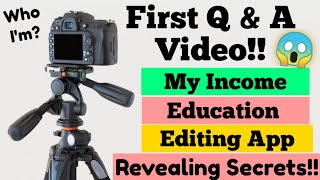 My First Q amp A Video 📸😍Twin Tag Ayesha Firoz Revealing secrets Twin Tag IncomeHouse Editing App [upl. by Dylana]