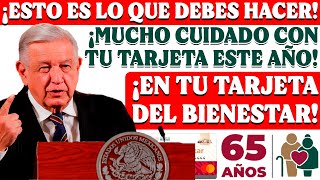 😰💳¡ESTE AÑO DE ELECCIONES AMLO TE PIDE TENER MUCHO CUIDADO CON TU TARJETA DEL BIENESTAR😰💳 [upl. by Ruenhcs]