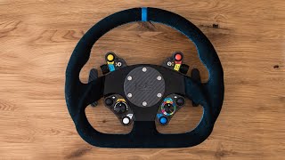 GT2 Plate DIY Sim racing steering wheel  preview [upl. by Lahcear950]