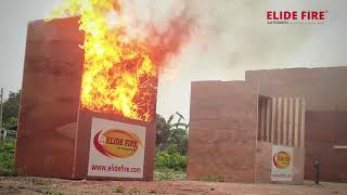 ELIDE FIRE® Demo Live Extinguishing Ball [upl. by Ermey]