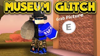 INSANE NEW MUSEUM GLITCH ROBLOX Jailbreak [upl. by Kcirederf]