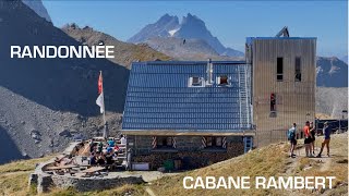 Cabane Rambert  Randonnée via Jorasse Ovronnaz Suisse [upl. by Leslee]