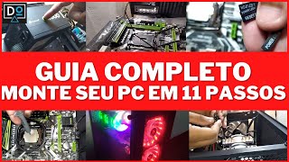 GUIA COMPLETO DE MONTAGEM KIT XEON X99  MONTE SEU PC EM 11 PASSOS [upl. by Melac306]