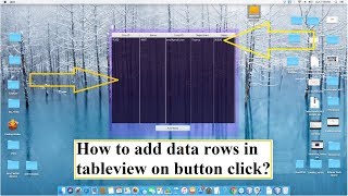 How to add rows in tableview on button click in javaFX [upl. by Eimar976]