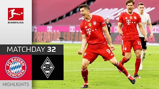 FC Bayern München  Borussia Mgladbach  60  Highlights  Matchday 32 – Bundesliga 202021 [upl. by Jadd]